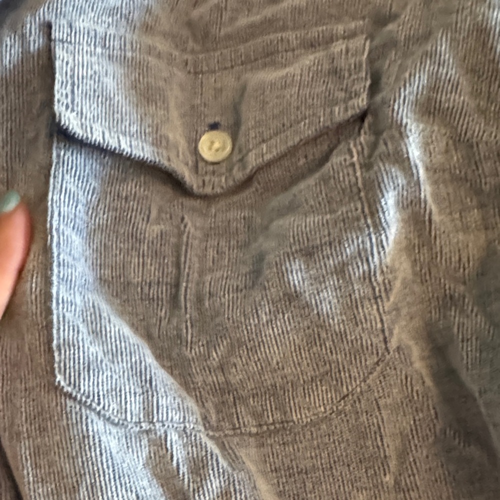 Women’s Blue Button-Up Dress - Picture 4 of 4